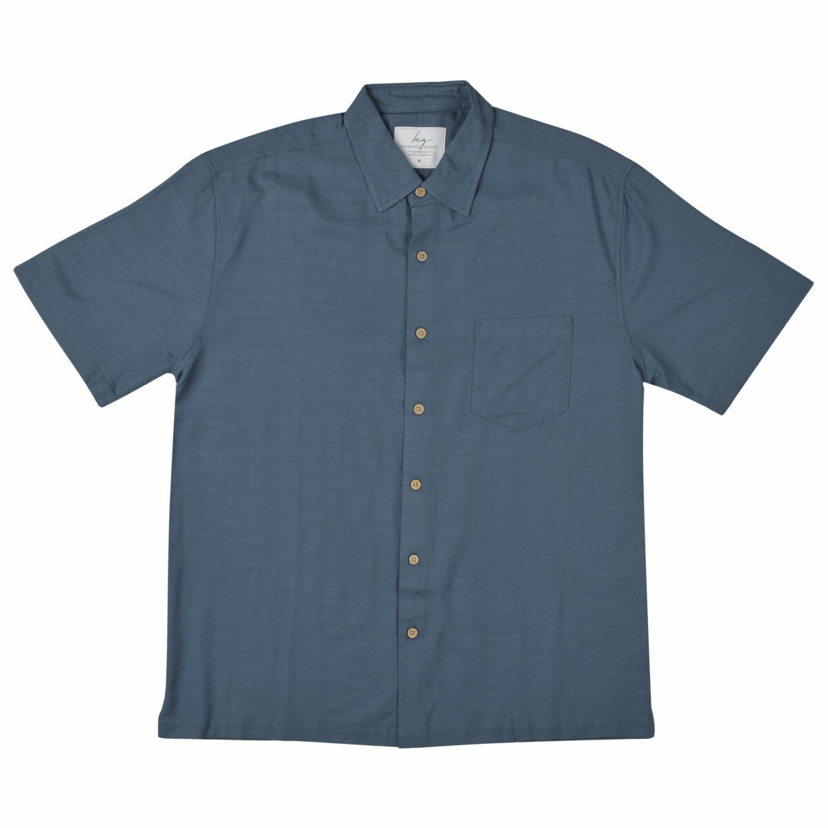 Bamboo Steel Blue S/S Shirt