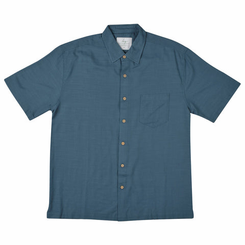 Bamboo Steel Blue S/S Shirt