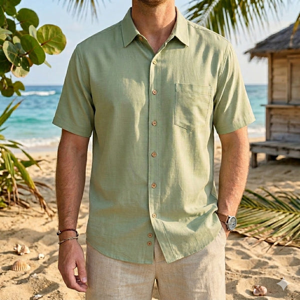 Plain S/S Bamboo Shirt