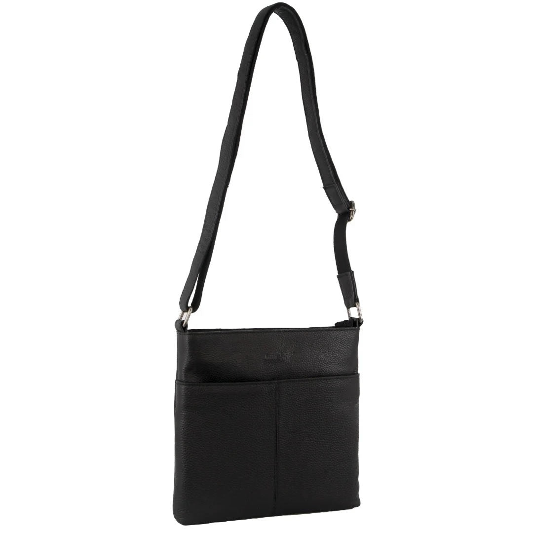 Milleni Nappa Leather Cross Body Bag 3739