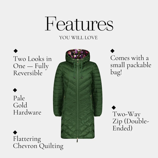 Moke Arnie Reversable Puffer Jacket