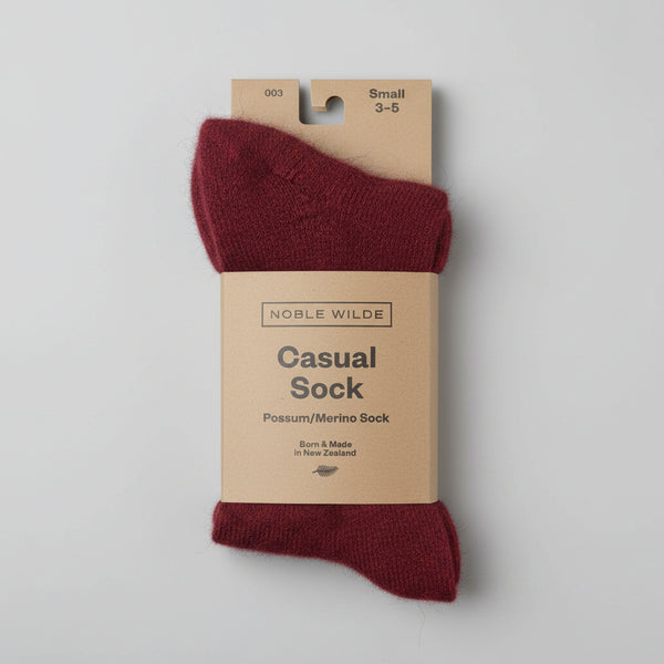 Possum and Merino Socks