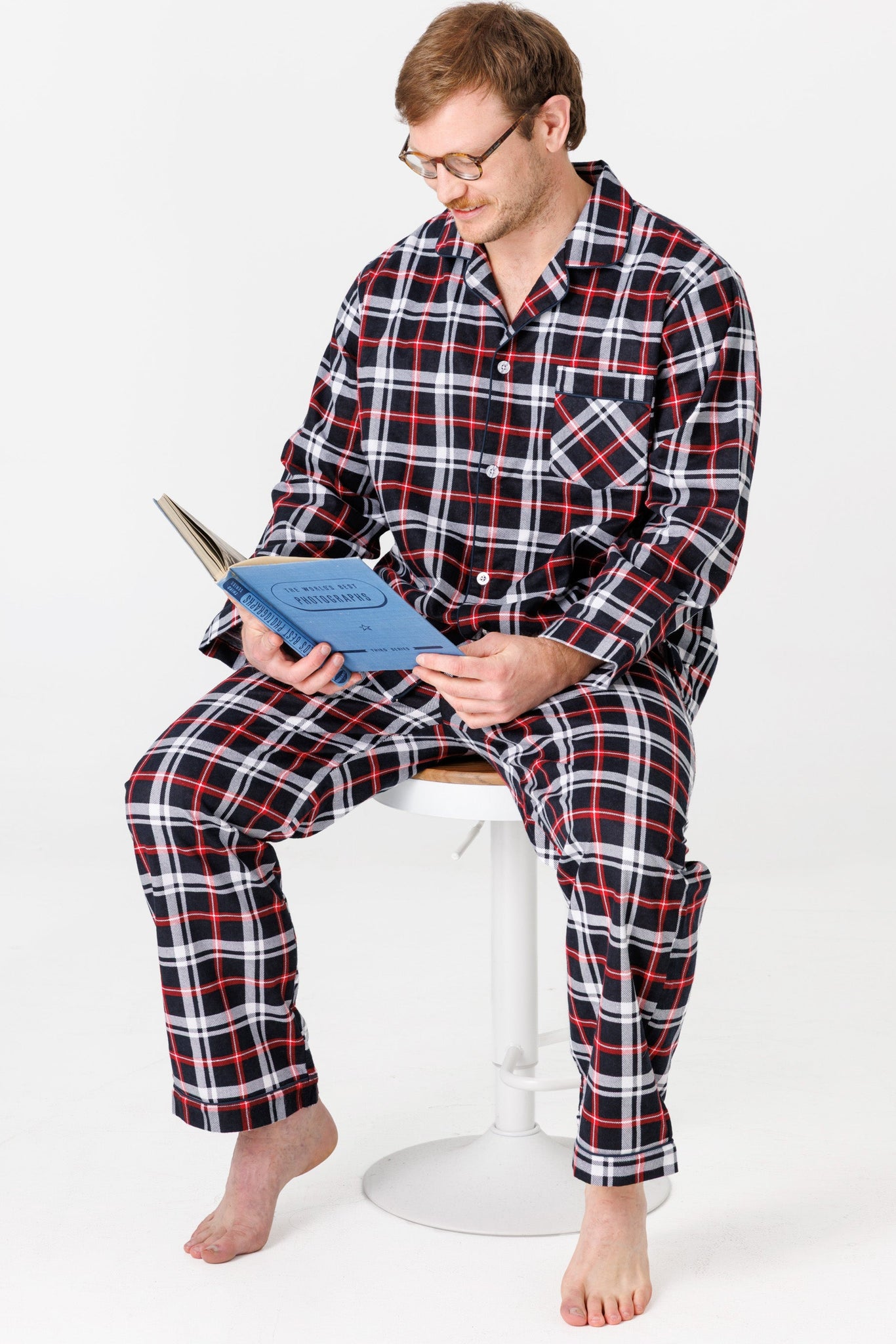 Men's Brushed Cotton Pyjama's