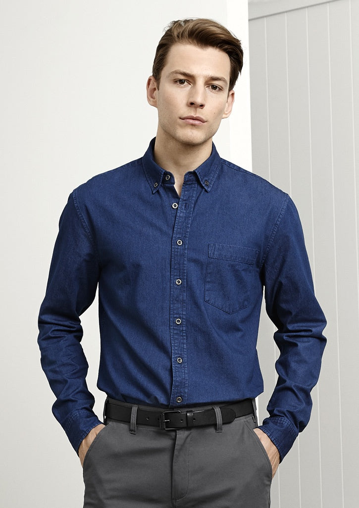 Men's Indie Denim L/S shirt