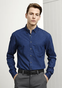 Men's Indie Denim L/S shirt