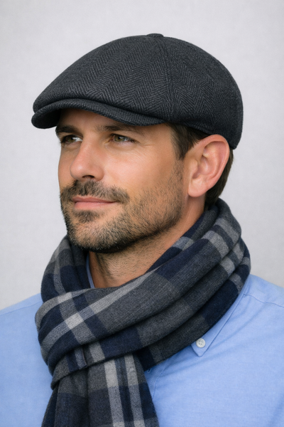 AUTN Wool Blend Scarf.