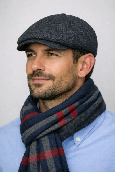 AUTN Wool Blend Scarf.