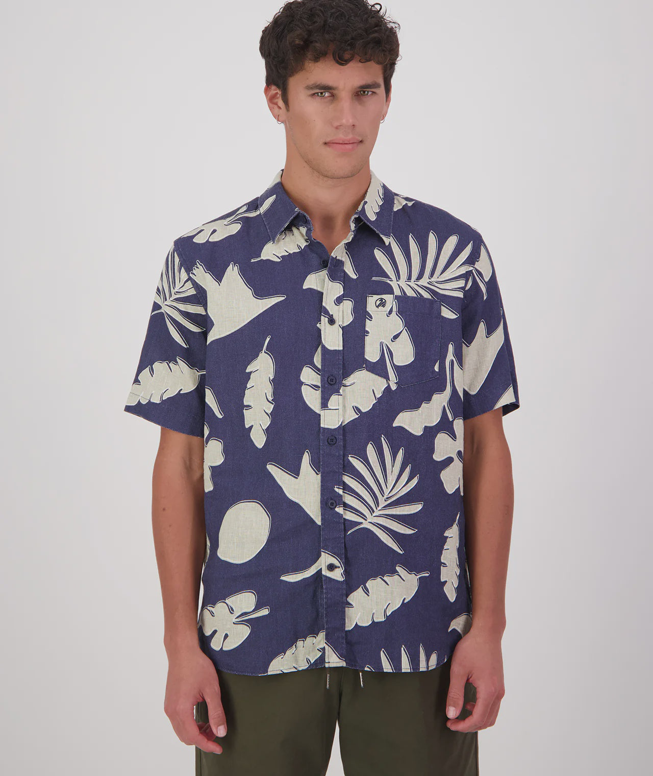 Swanndri Leafage S/S Linen