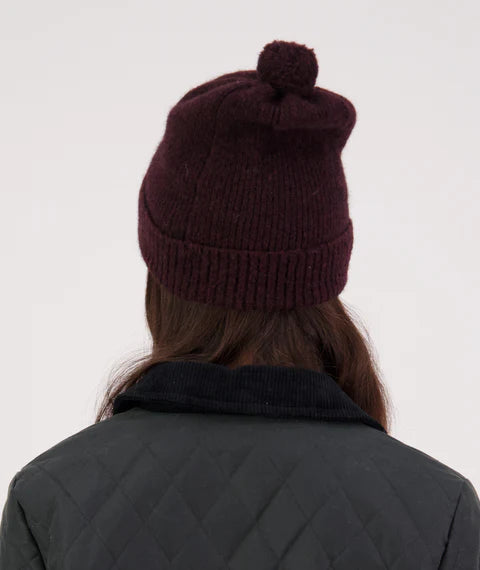 Swanndri Hutton Turn Up  Bobble Beanie