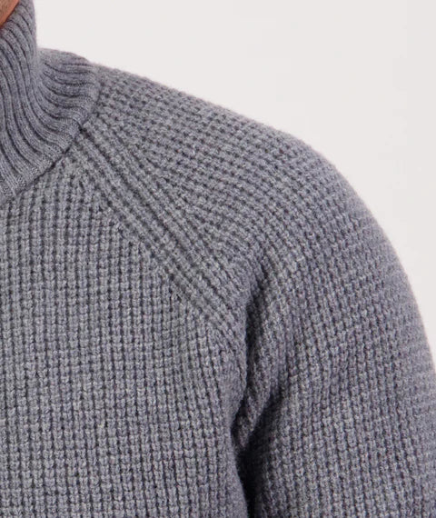 Swanndri M Chalky Island Waffle Jumper