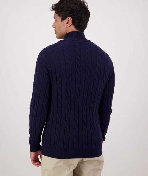 Swanndri Doncaster v2 Zip Cable knit