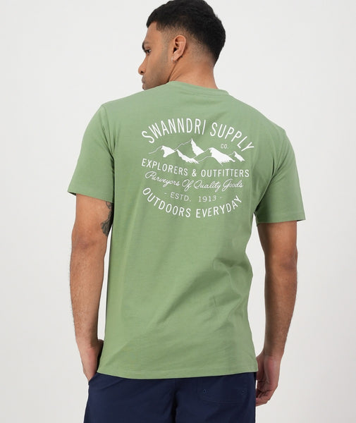 Swanndri Old Ties Print Tshirt
