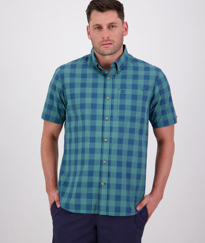Swanndri Rings Beach S/S Shirt