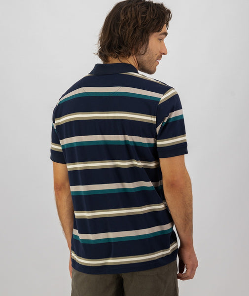Swanndri Winfred Stripe Polo