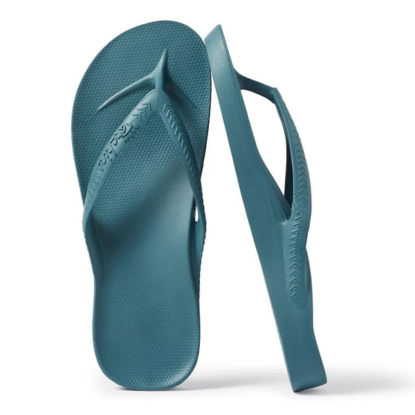 Archies Arch Support Jandals Classic Teal