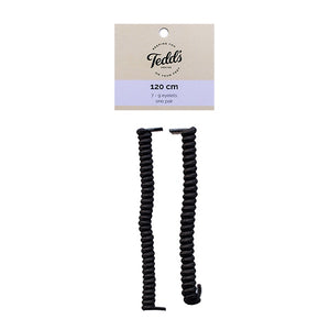 Spiral Elastic Laces