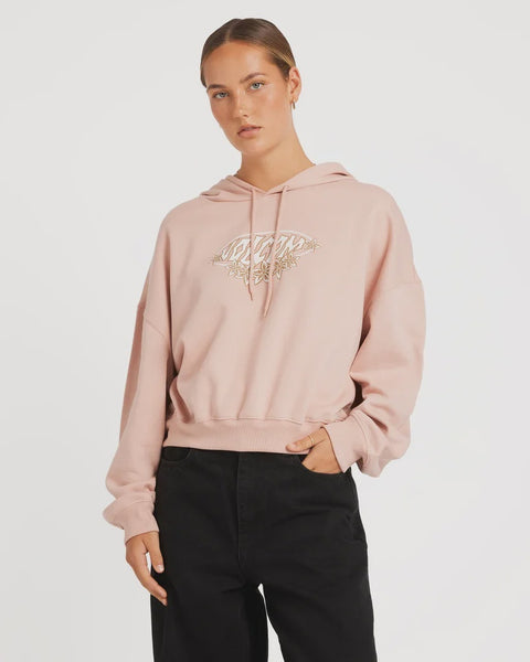 Volcom W Beach Bum Crop Hoodie
