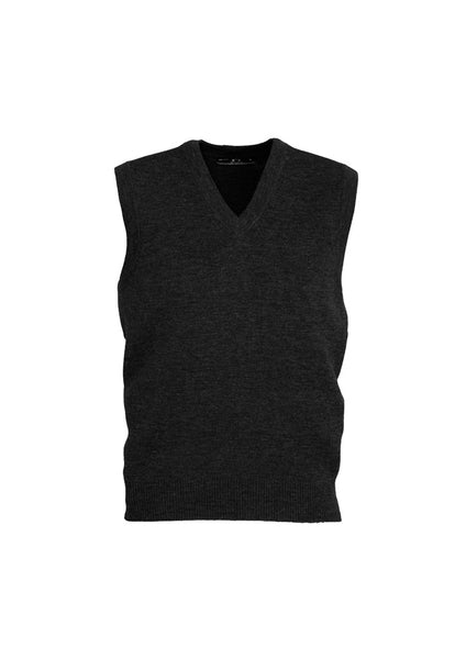 Mens Woolmix Vest-Black