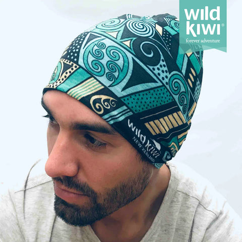 Wild Kiwi Bandana-Koru