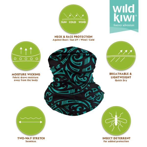 Wild Kiwi Bandana-Tatoo