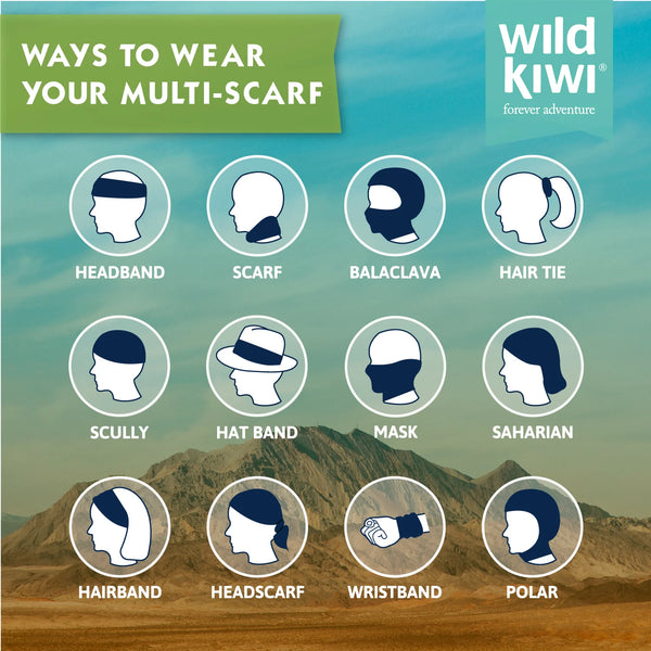 Wild Kiwi Bandana-Tatoo