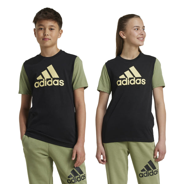 adidas K Big Logo Colourblock Tee