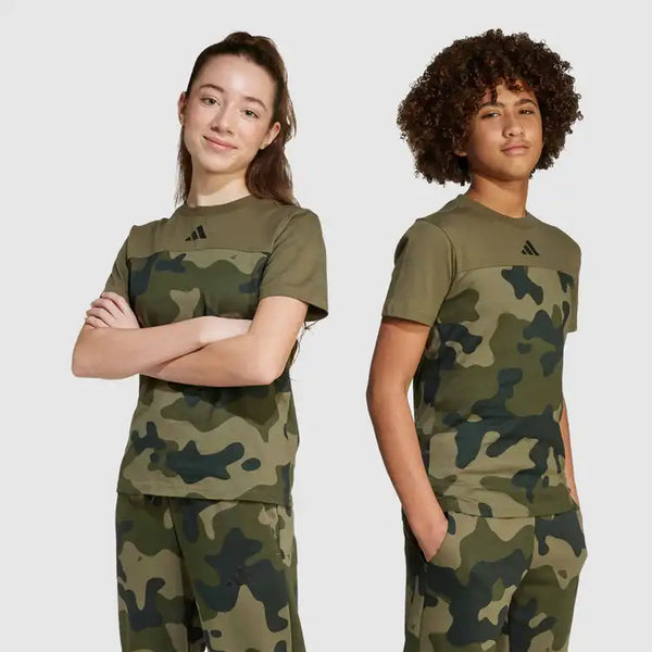 adidas Kids Camo Cotton Tee