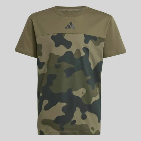 adidas Kids Camo Cotton Tee