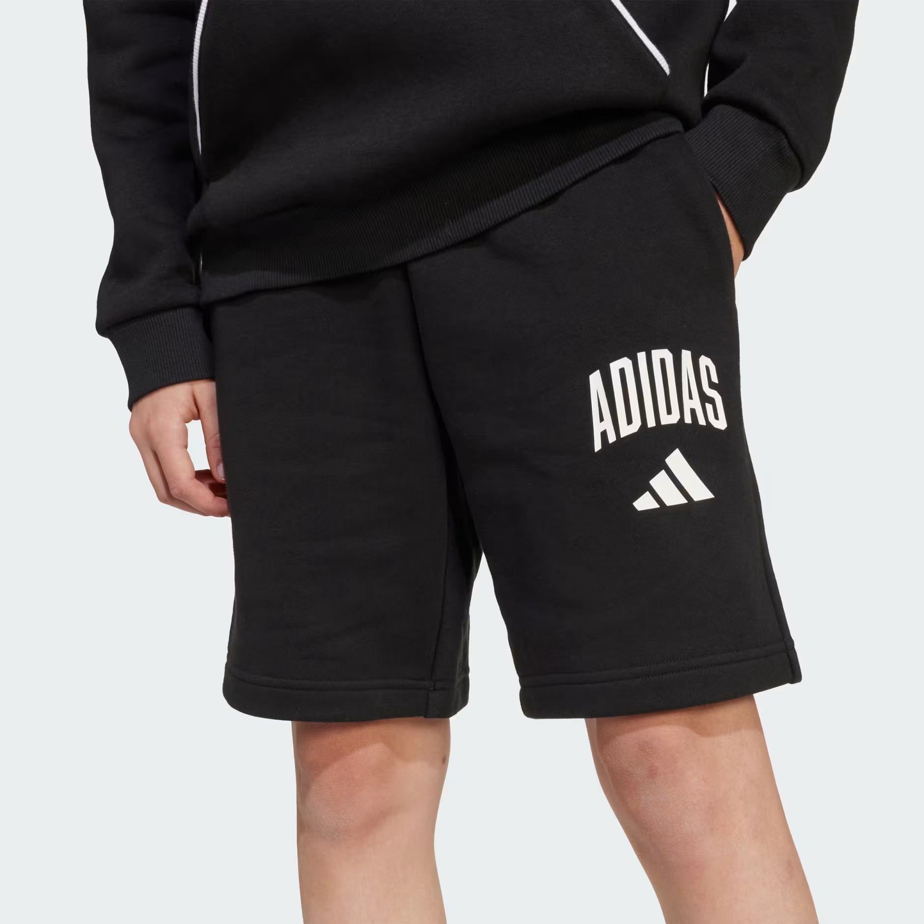 adidas K 3-Stripe Collegiate Terry Short