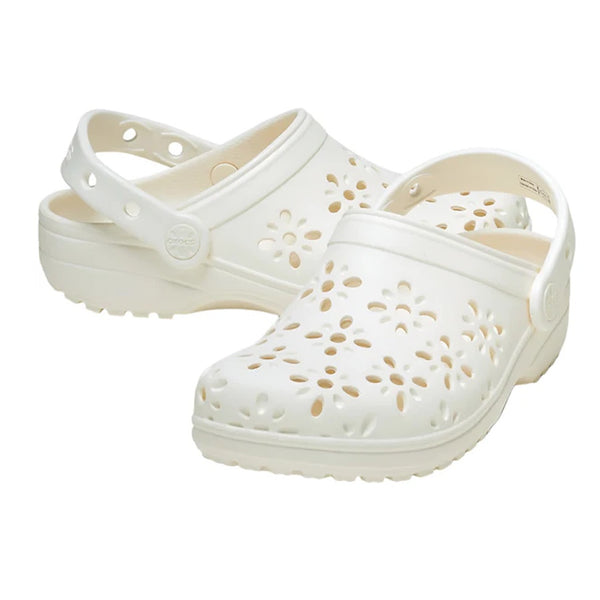 Crocs Classic Floral Cut Out
