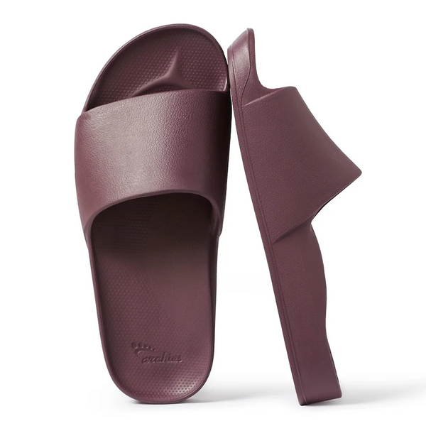 Archies Arch Support Slides Classic Nightshade