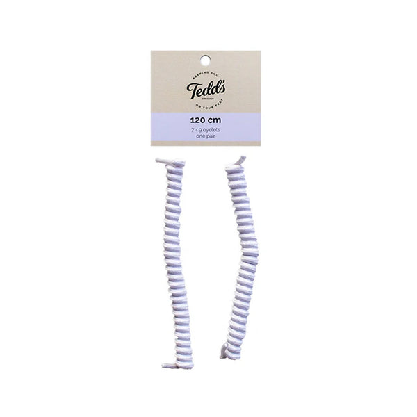 Spiral Elastic Laces