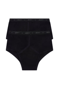 Jockey Y-Front Briefs 2 Pack-Black