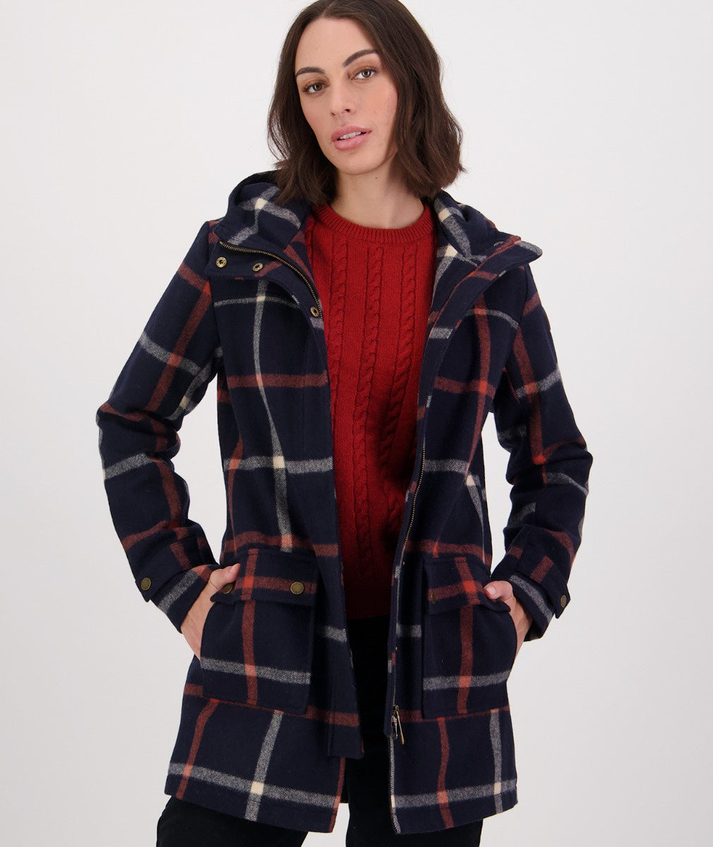 Swanndri W Annmore Wool Overcoat