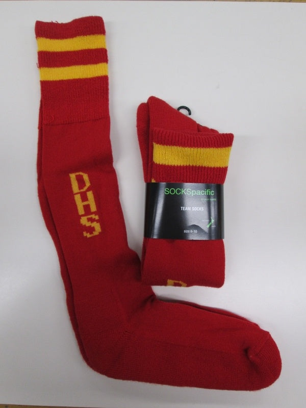 DHS Letters Rugby Sock