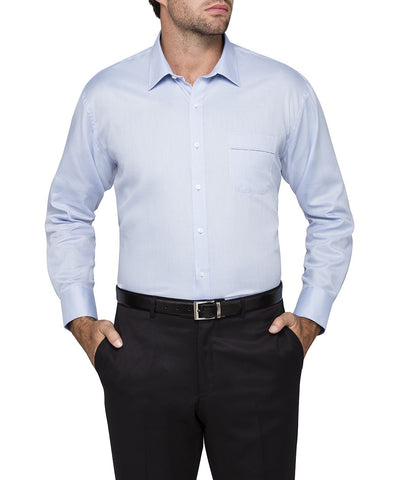 Van Heusen Nailhead Shirt-Blue