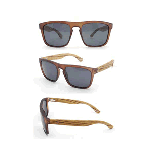 Wild Kiwi Sunglasses Zebrawood 504SG