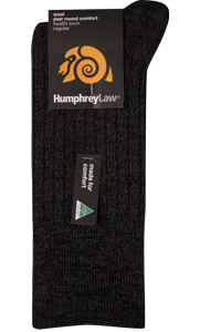 Humphrey Law"Wool" Health Sock-Black