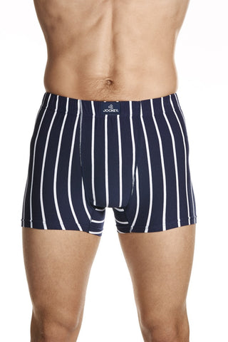 Jockey Sports Stripe Trunk-Navy