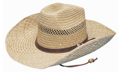 Cowboy Style Straw Hat-4089
