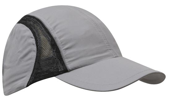 4 Panel Micro Fibre & Mesh Sports Cap