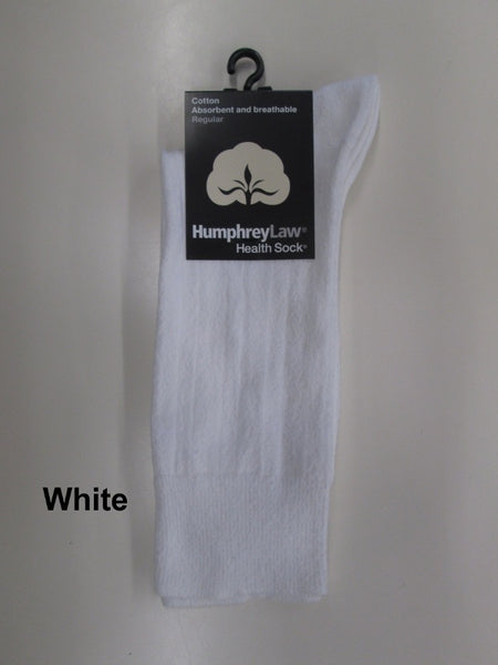 Humphrey Law Cotton Health sock-Wht