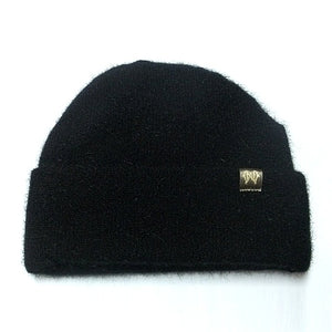 Merino possum beanie - Black