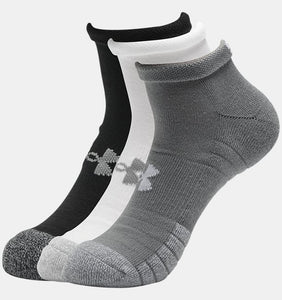 UA HeatGear Lo Cut Socks 3-Pack