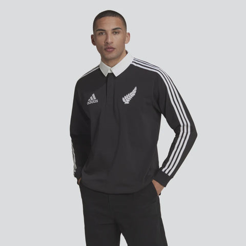 adidas All Black Heritage Polo