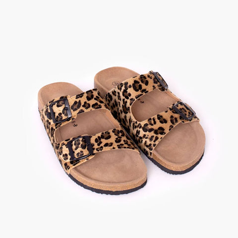 Brakeburn W Leopard Sandal