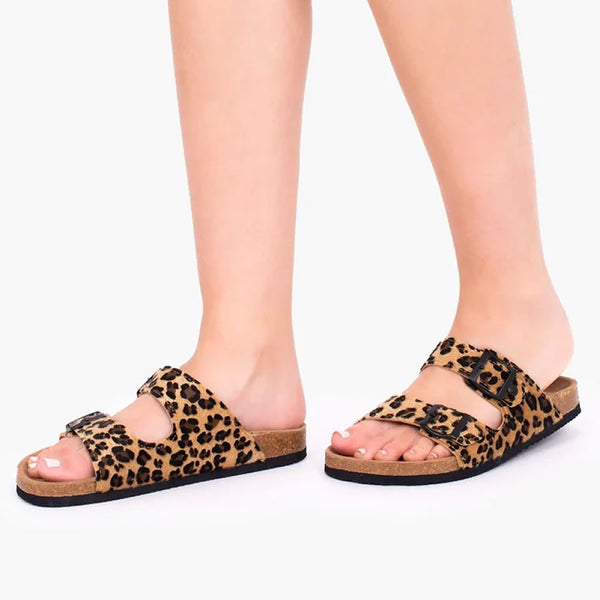 Brakeburn W Leopard Sandal