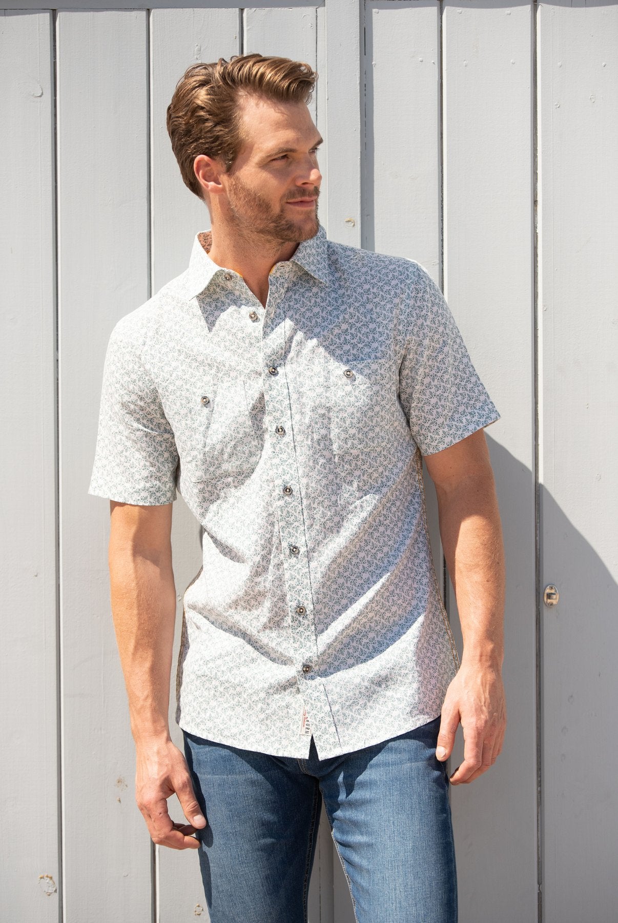 Brakeburn S/S Geo Floral
