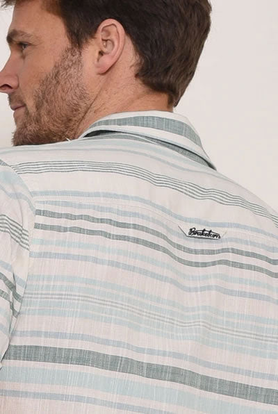 Brakeburn S/S  Stripe shirt