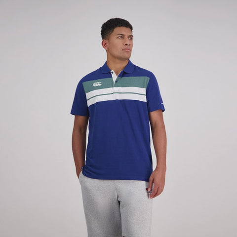 CCC Chest Stripe Polo